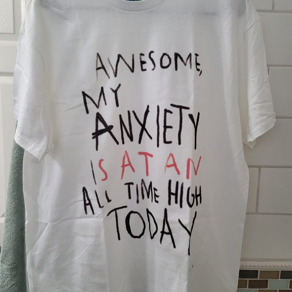 Teen hearts anxiety t shirt size unisex L